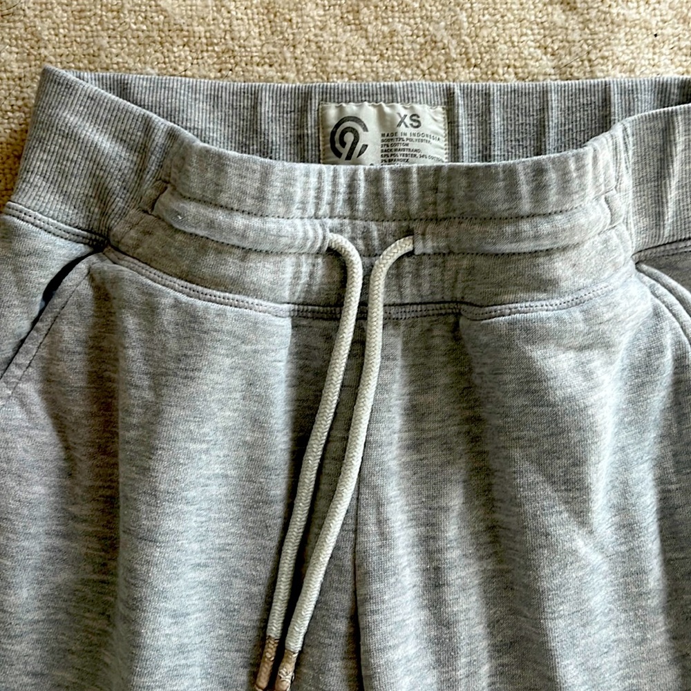 Size XS soft gray sweatpants